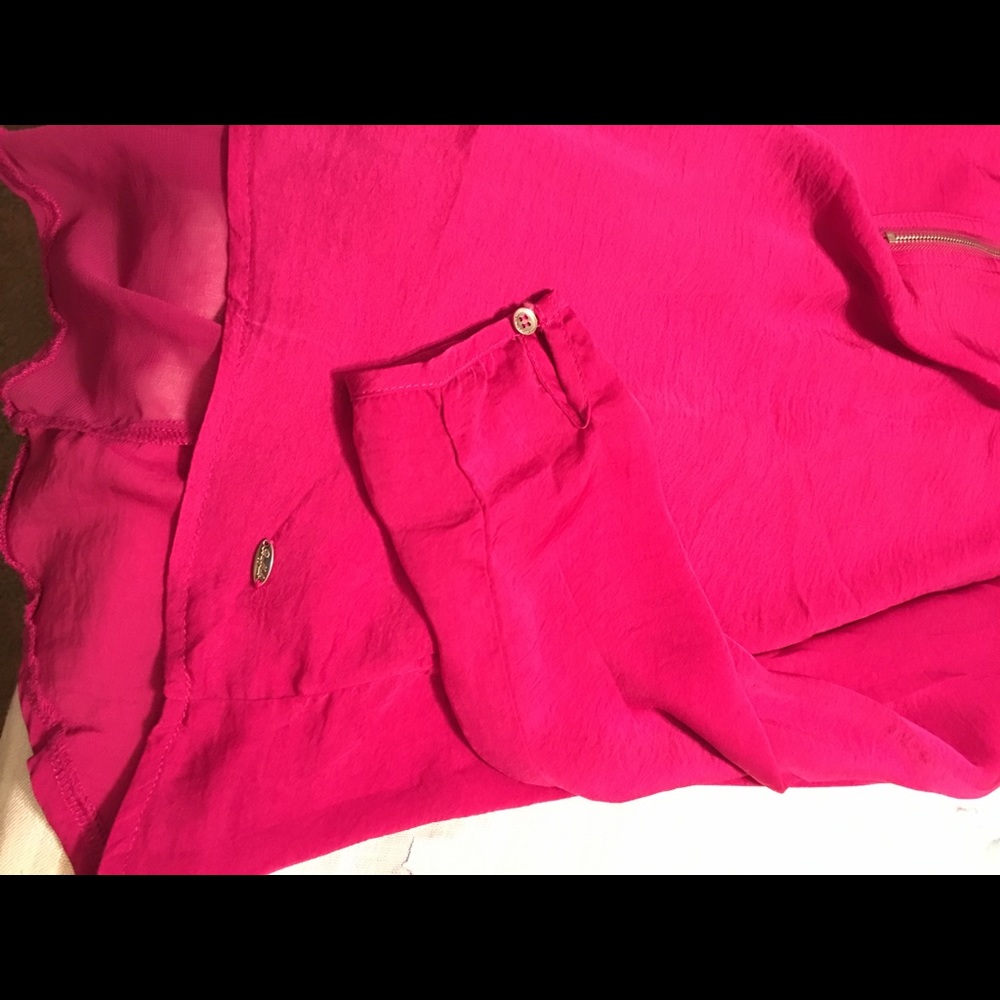 Fuchsia top - Picture 3 of 4